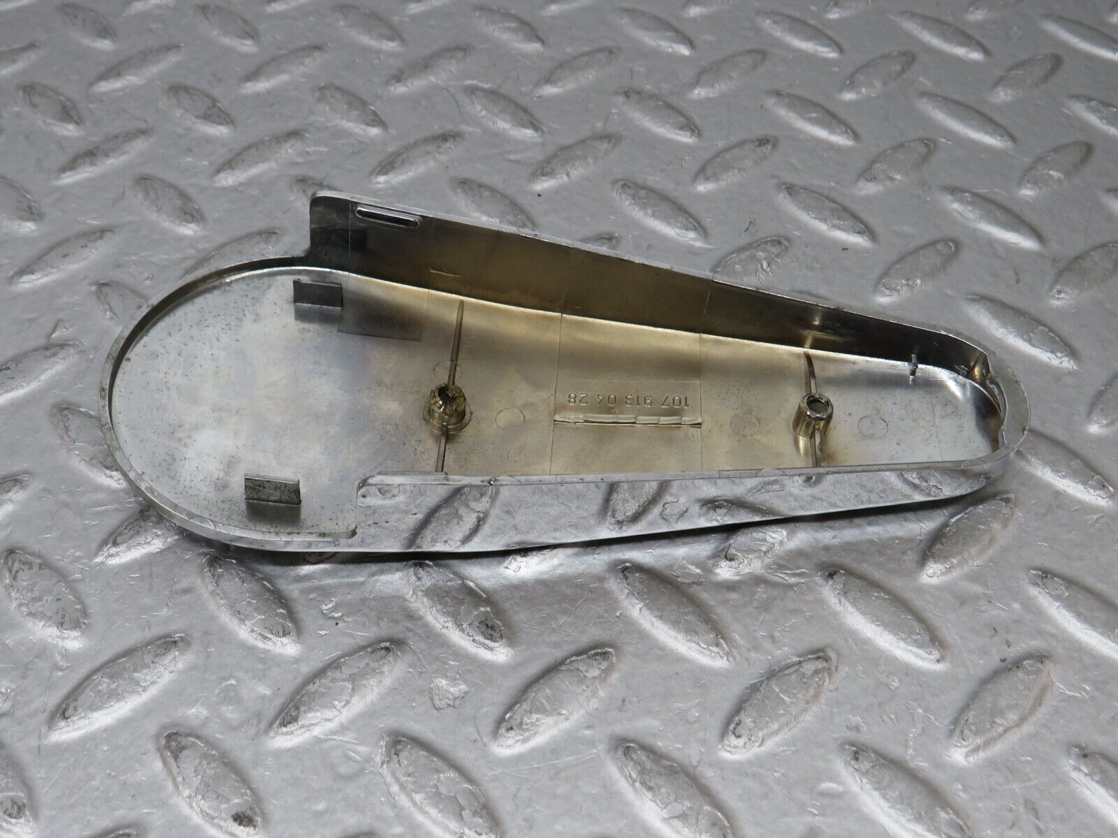 35654 Mercedes-Benz R107 280SL  Seat Hinge Chrome Cover 1079130428