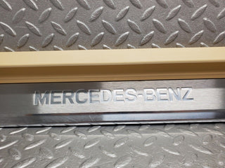 R129 SL left door sill beige used OEM