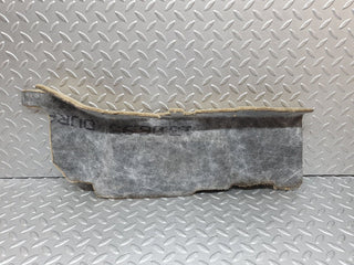 R129 SL rear floor cross member mat carpet beige used OEM