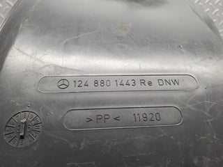 W124 Cabriolet front right inner fender wing splash guard used OEM