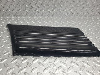 W126 Coupe front left fender wing lower moulding trim used OEM