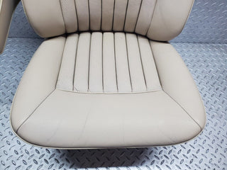 45869 Mercedes-Benz W126 420SE Front Left Electric Seat Leather Beige 1269102650