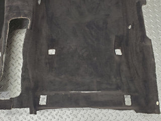 W201 Baby Benz rear floor carpet black used OEM