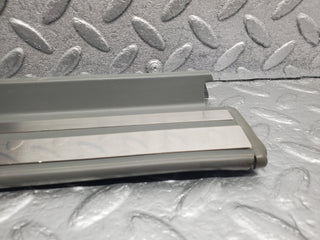 W124 Wagon rear right door sill trim gray used OEM