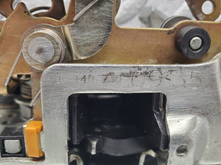 W140 rear left door lock mechanism used OEM