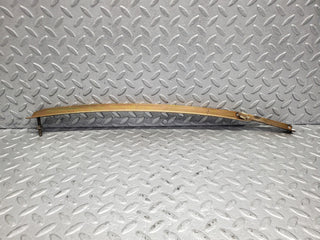 W126 Coupe front left door window channel used OEM