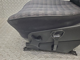 W201 Baby Benz front left passenger seat black used OEM