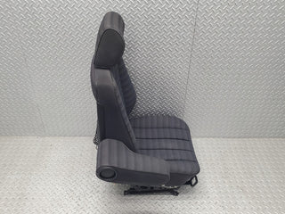 W201 Baby Benz front left passenger seat black used OEM