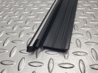 W123 Coupe door sill trim black right side used OEM