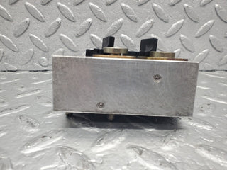 W124 Cabriolet rear headrest roll bar hydraulic valve block used OEM