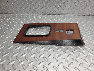 W123 centre console wood panel used OEM