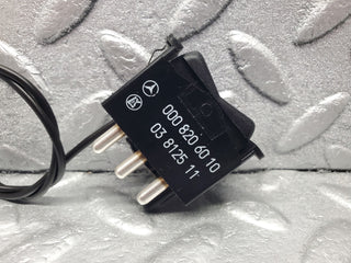 W201 Baby Benz rear heated window switch used OEM