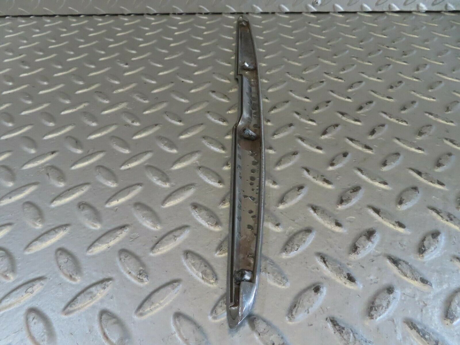 15718 Mercedes-Benz R107 450SL Trunk Chrome Handle Moulding 1077580202