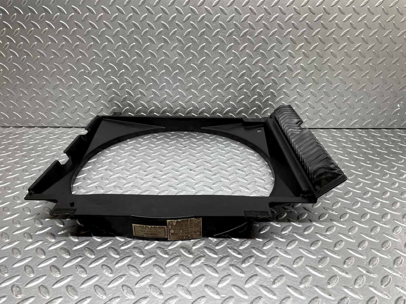 44248 Mercedes-Benz W123 280E Radiator Fan Shroud Cover 1235051655