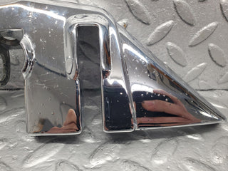 W113 Pagoda b pillar chrome cover left side used OEM