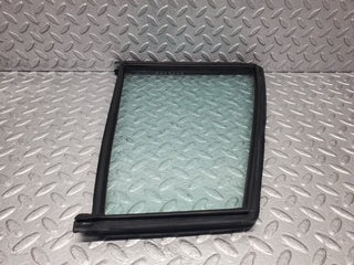 W123 Wagon rear right quarter window glass used OEM