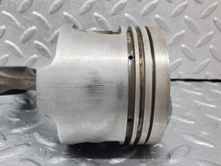 W123 piston with connecting rod used OEM