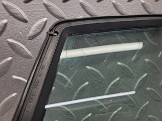 W124 Wagon rear right door quarter window glass used OEM