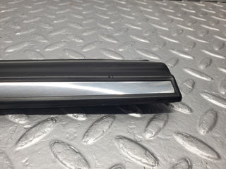 W123 rear right door lower moulding trim used OEM
