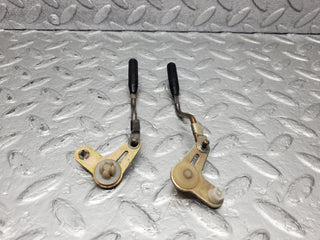 W123 Wagon rear door lock knob pair used OEM