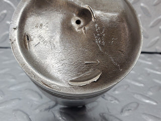 W123 piston with connecting rod used OEM