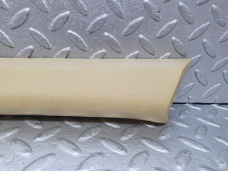 W123 Coupe a pillar cover panel left side beige used OEM