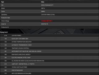 35625 Mercedes-Benz R107 280SL Windscreen Top Chrome Trim