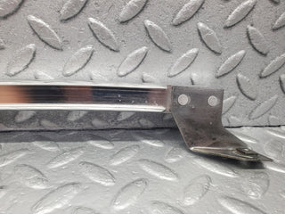 W123 rear right door chrome window channel used OEM