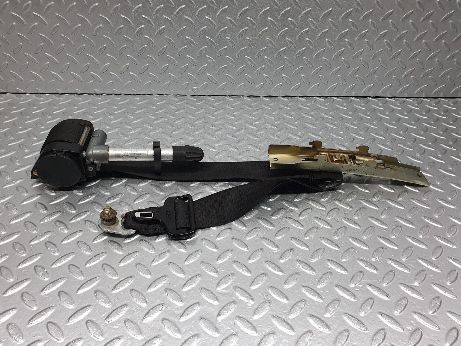 41696 Mercedes-Benz W124 200E Front Right Seat Belt With Buckle 1248604085 1268580011