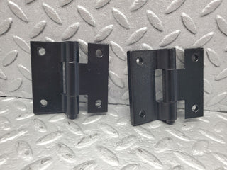 W114 door hinge front right used OEM