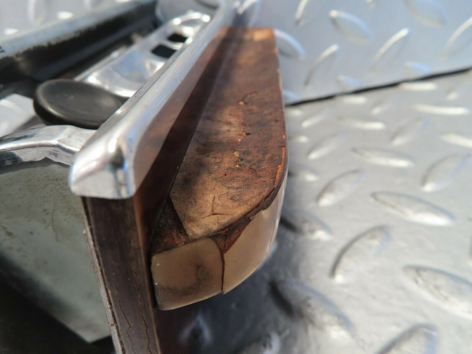 15745 Mercedes-Benz R107 450SL Centre Console Ashtray Wood Finish