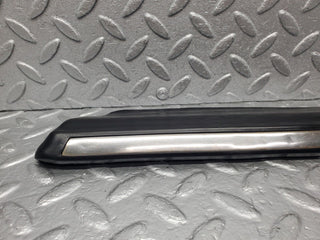 W123 Coupe front right fender wing lower moulding trim used OEM
