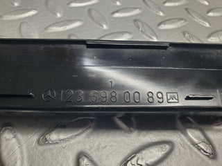 W123 trunk cover trim black used OEM