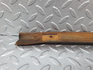 W108 front left door wood trim used OEM