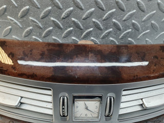 W221 dashboard wood moulding trim used OEM