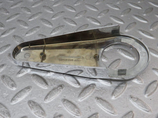 R107 SL seat hinge chrome cover used OEM