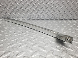 W123 rear right door chrome window channel used OEM