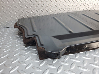 W126 fuel tank cover plate used OEM