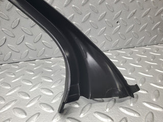 W210 rear left inner window frame cover black used OEM