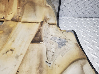 W201 Baby Benz front right floor carpet black used OEM