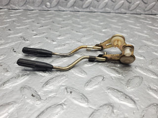 W123 Wagon rear door lock knob pair used OEM