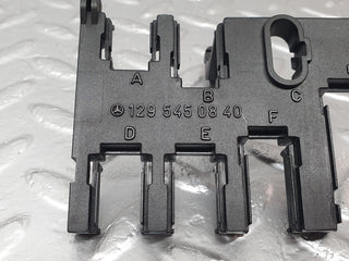 42390 Mercedes-Benz R129 320SL Coupe Fuse Box Cable Mount 1295450840