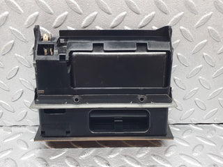 W126 centre console ashtray wood finish used OEM