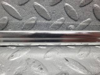 W123 rear right door chrome moulding trim used OEM