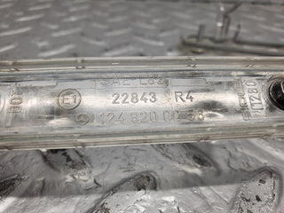 W124 Cabriolet number plate light pair used OEM
