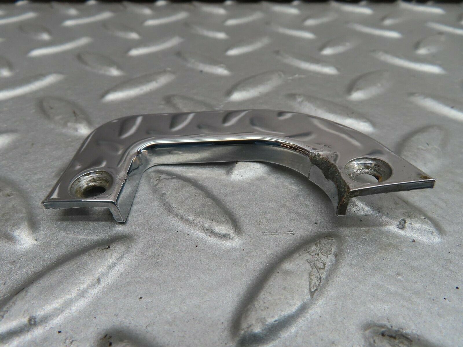 15763 Mercedes-Benz R107 450SL Right Interior Chrome Door Latch Trim