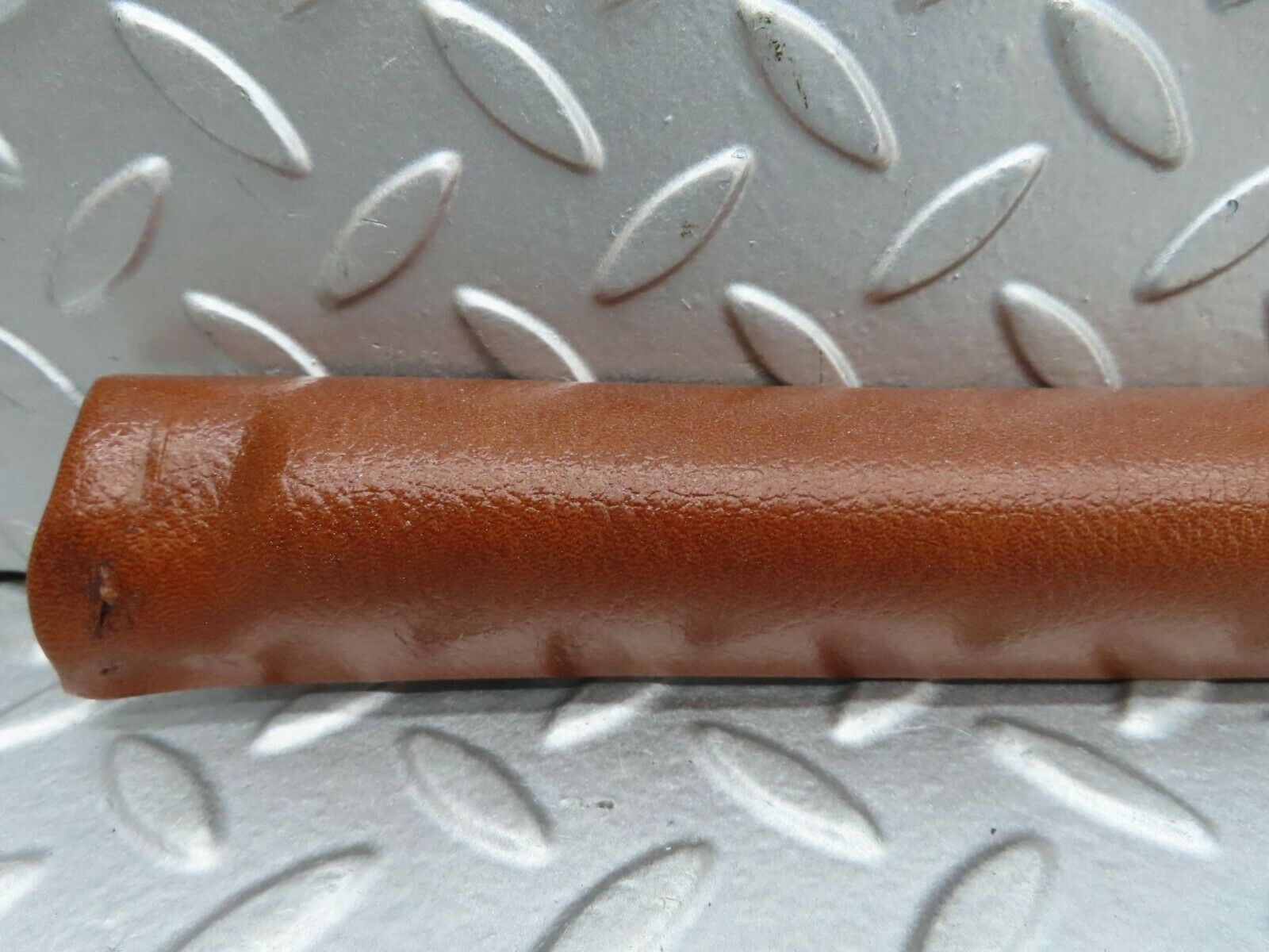 15653 Mercedes-Benz R107 450SL Hardtop B Pillar Trim Brown Pair