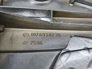 R107 SL b pillar chrome cover right used OEM
