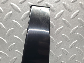 W210 rear left door window exterior trim used OEM