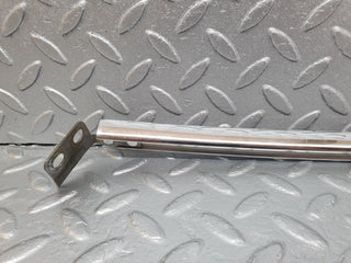 W108 rear right door window chrome channel used OEM